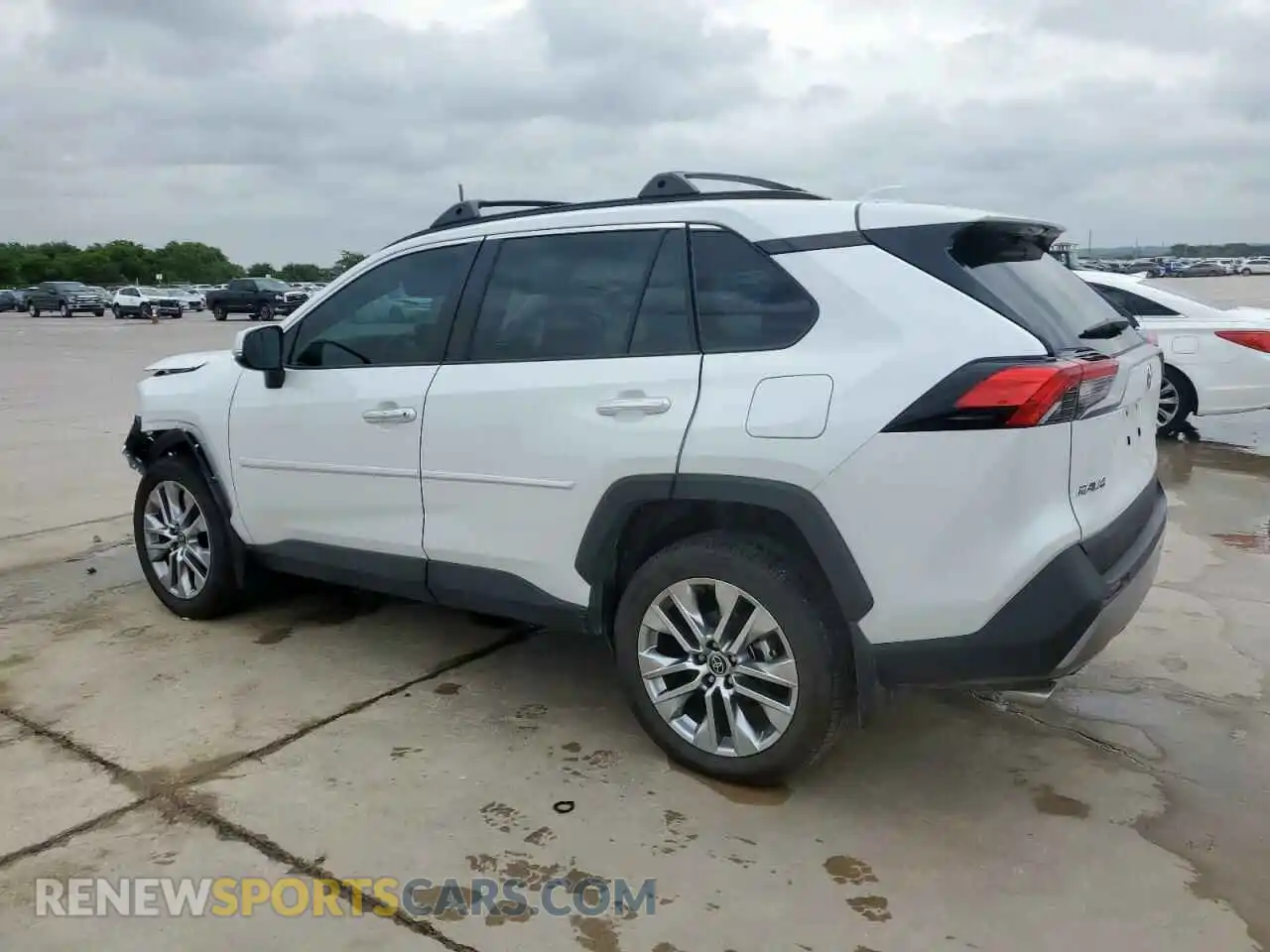 2 Photograph of a damaged car 2T3Y1RFV9SW374936 TOYOTA RAV4 2025