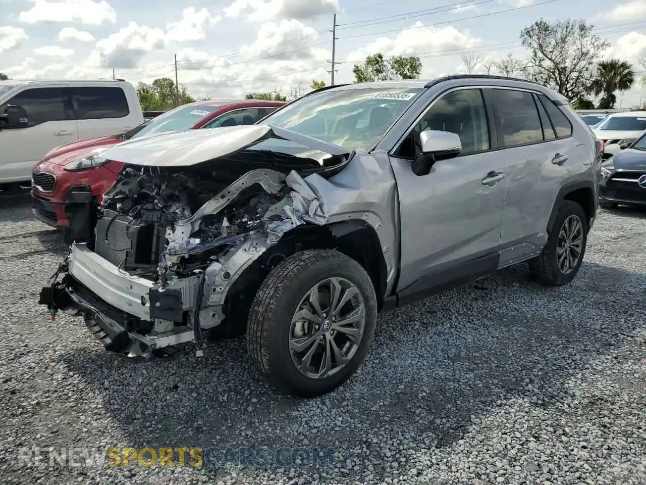 1 Photograph of a damaged car JTMB6RFV2SD154252 TOYOTA RAV4 2025