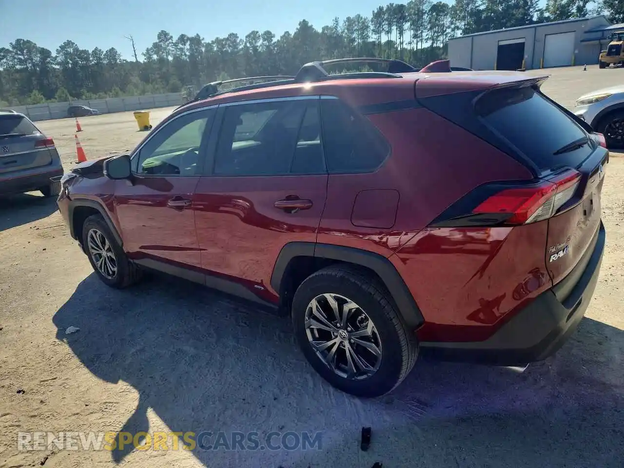 2 Photograph of a damaged car JTMB6RFV3SD156544 TOYOTA RAV4 2025