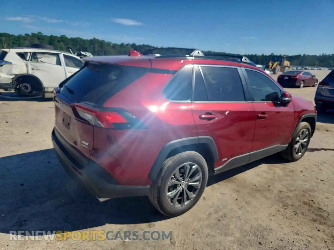 3 Photograph of a damaged car JTMB6RFV3SD156544 TOYOTA RAV4 2025