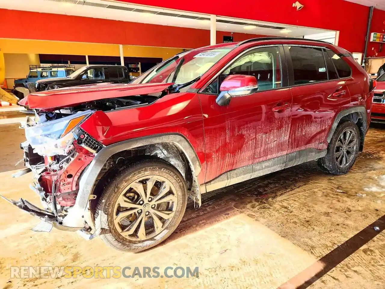 1 Photograph of a damaged car JTMB6RFV6SD155713 TOYOTA RAV4 2025