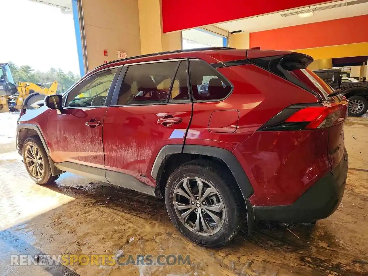 2 Photograph of a damaged car JTMB6RFV6SD155713 TOYOTA RAV4 2025