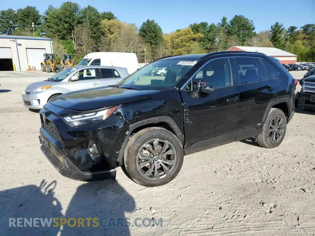 1 Photograph of a damaged car JTMB6RFV9SD155933 TOYOTA RAV4 2025