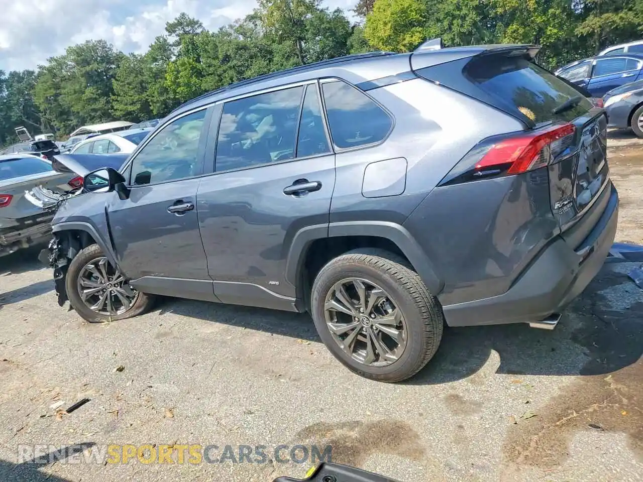 2 Photograph of a damaged car JTMB6RFV9SD165250 TOYOTA RAV4 2025