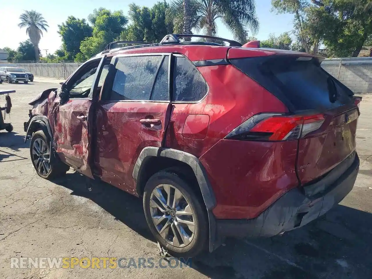 2 Photograph of a damaged car JTMC1RFV0SD137209 TOYOTA RAV4 2025