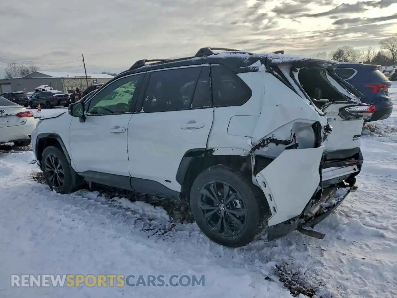 2 Photograph of a damaged car JTME6RFV1SD573674 TOYOTA RAV4 2025