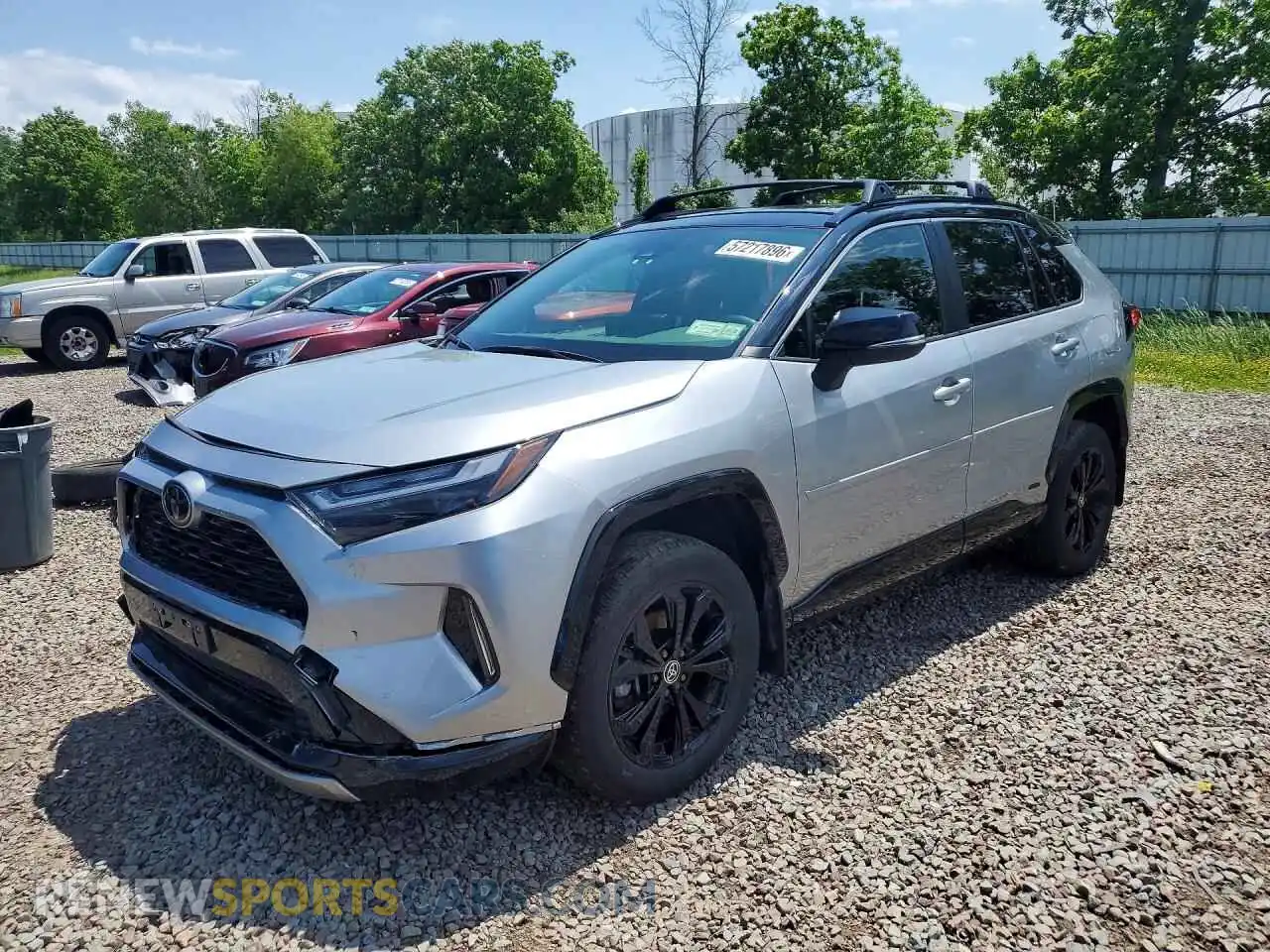 1 Photograph of a damaged car JTME6RFV2SJ080393 TOYOTA RAV4 2025