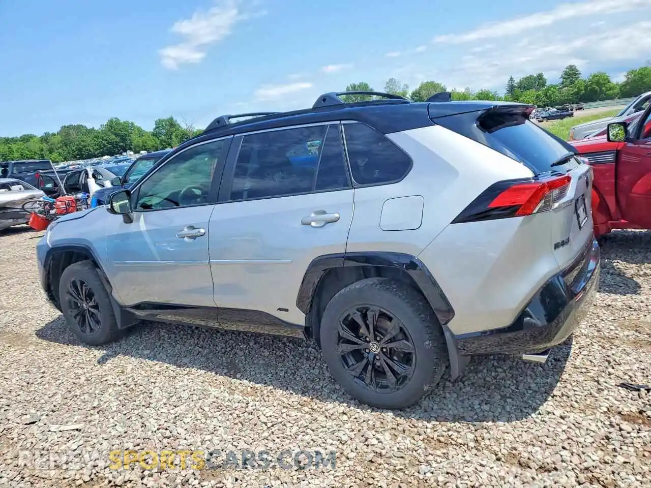 2 Photograph of a damaged car JTME6RFV2SJ080393 TOYOTA RAV4 2025