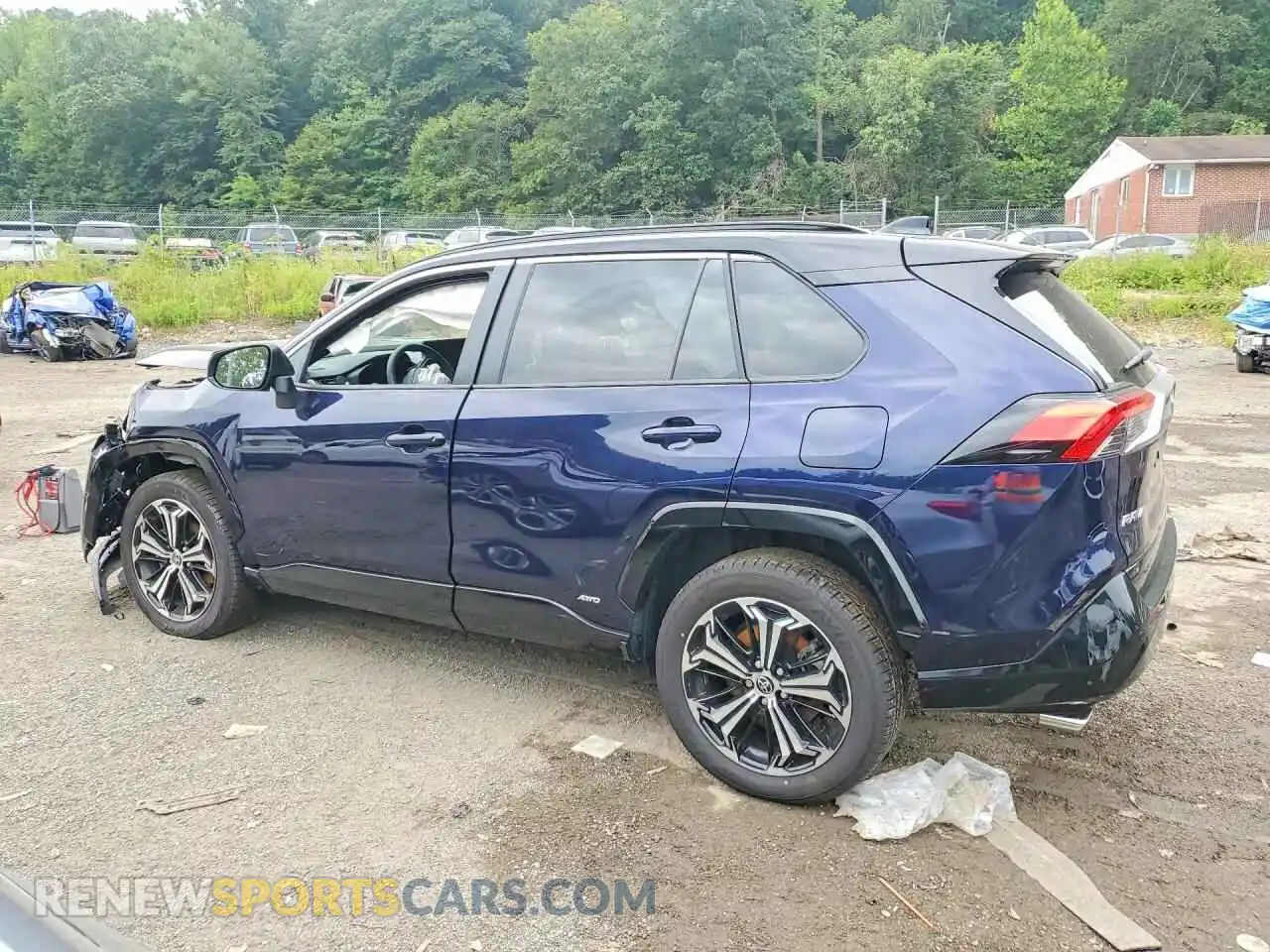 2 fotografías del automóvil dañado JTMFB3FV6SD249505 TOYOTA RAV4 2025