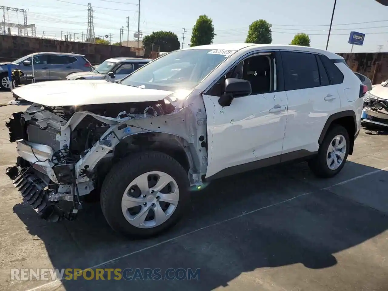 1 fotografías del automóvil dañado JTMH1RFV4SD125618 TOYOTA RAV4 2025