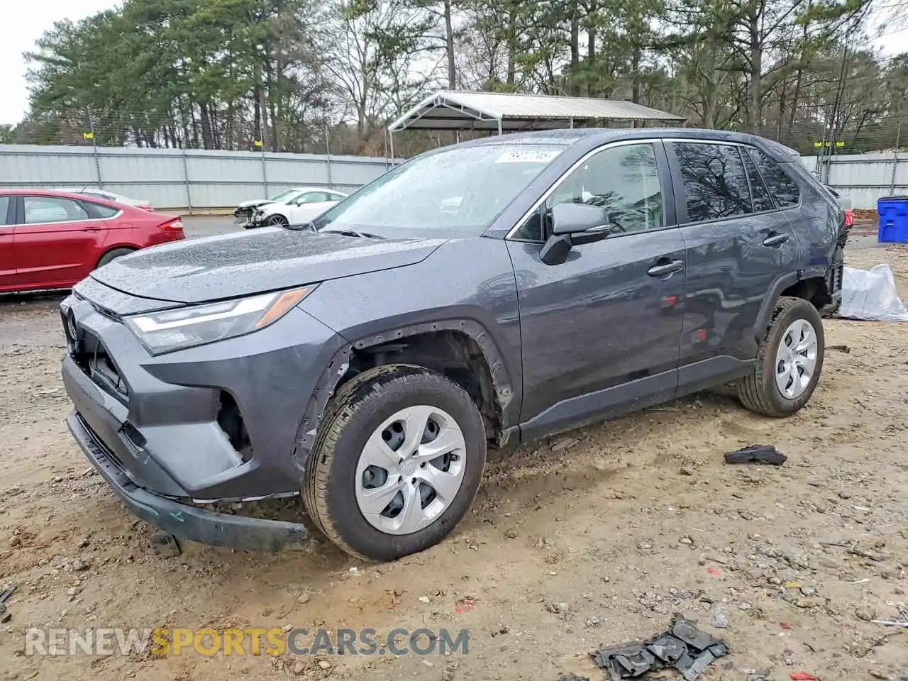 1 Photograph of a damaged car JTMK1RFV0SD131146 TOYOTA RAV4 2025