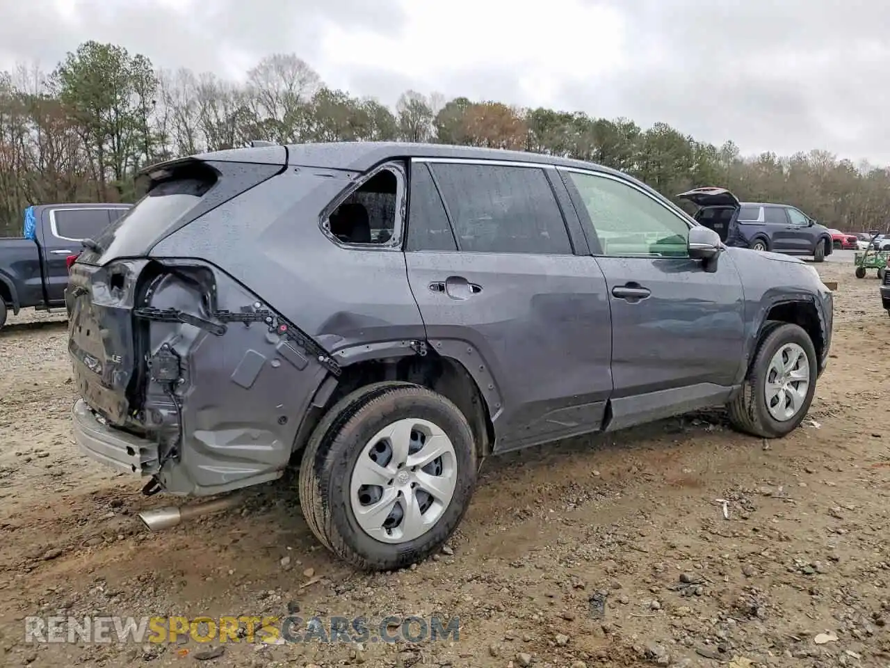 3 Photograph of a damaged car JTMK1RFV0SD131146 TOYOTA RAV4 2025