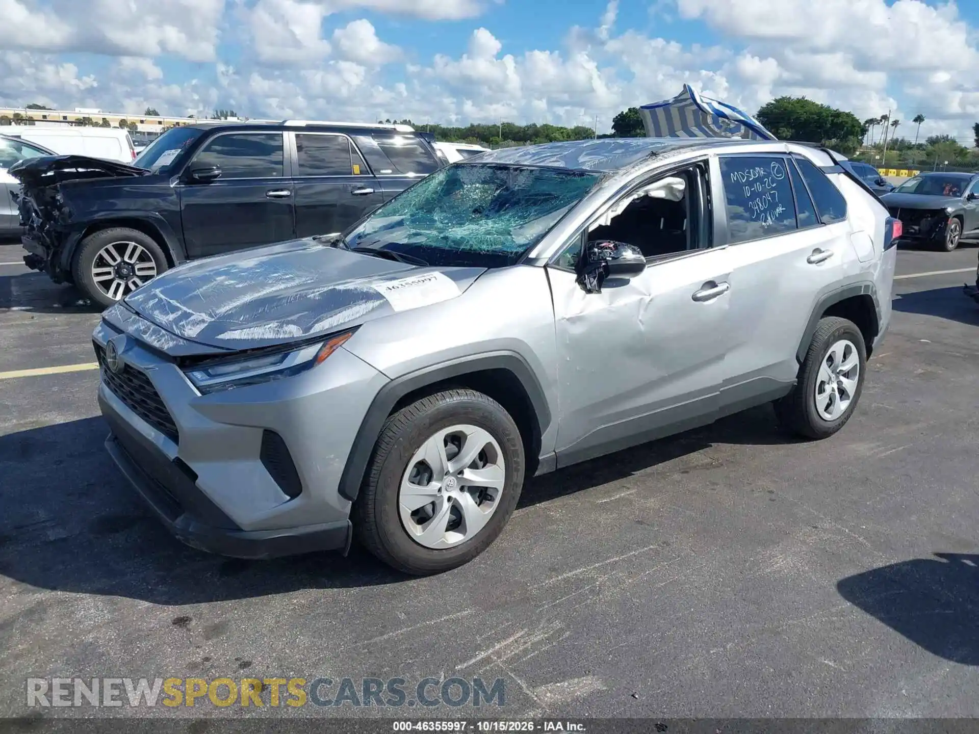 2 Фотография поврежденного автомобиля JTMK1RFV0SD141742 TOYOTA RAV4 2025