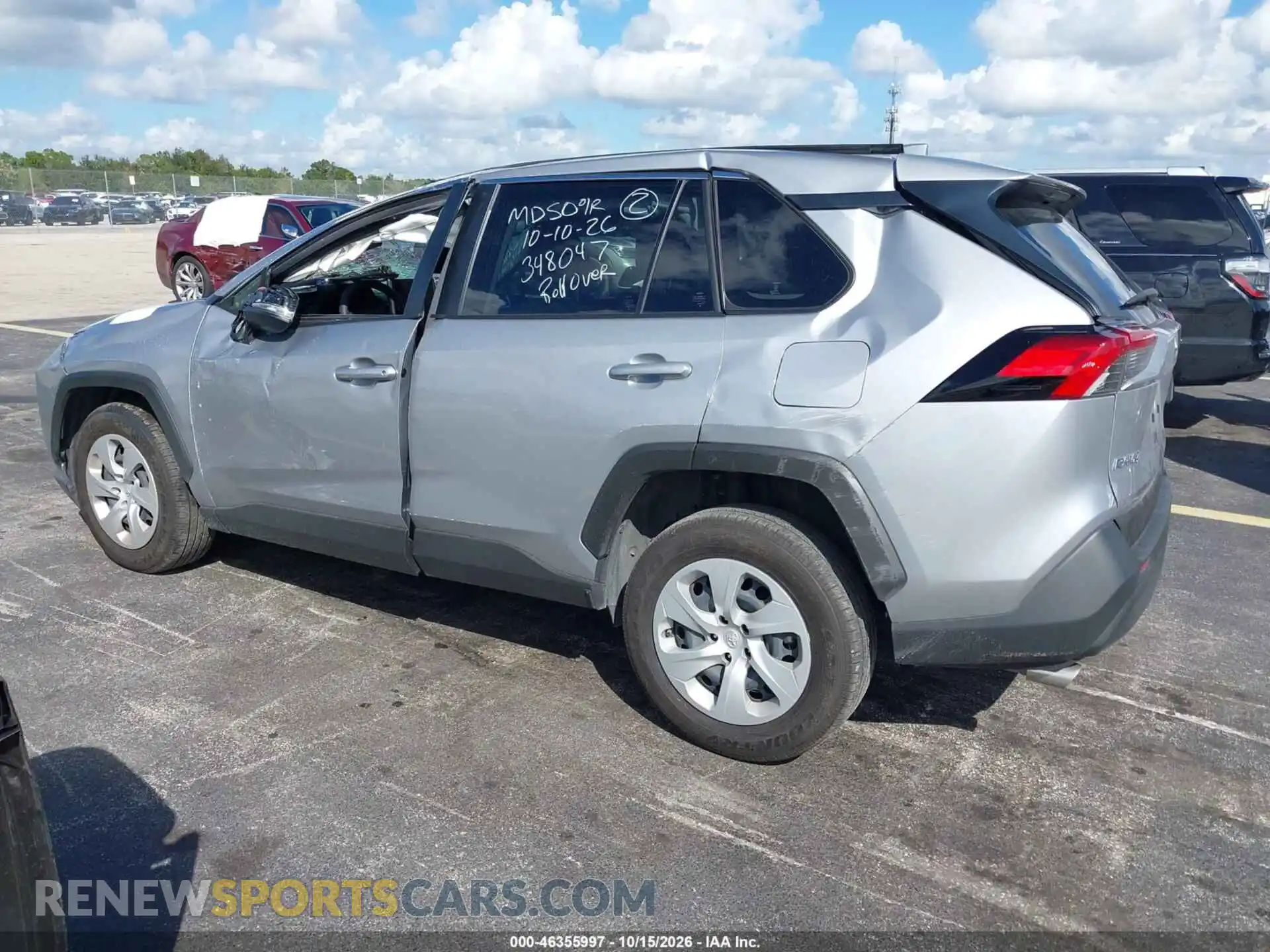 3 Фотография поврежденного автомобиля JTMK1RFV0SD141742 TOYOTA RAV4 2025