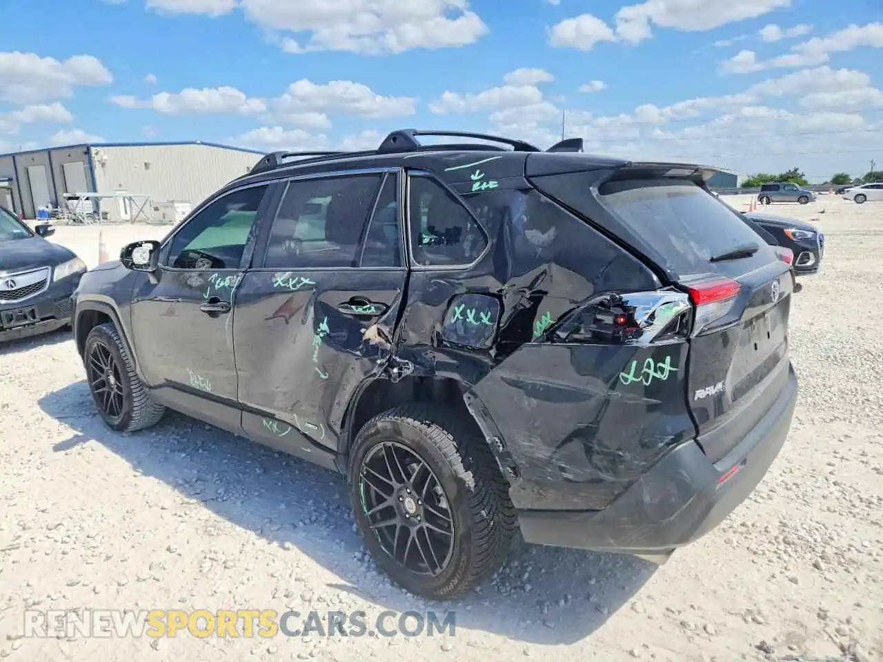 2 Photograph of a damaged car JTMLWRFV0SD299701 TOYOTA RAV4 2025