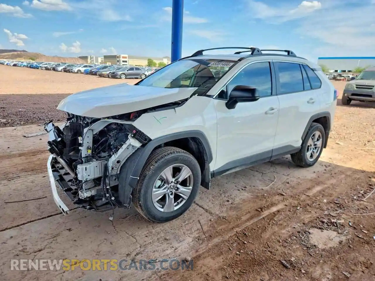 1 Photograph of a damaged car JTMLWRFV5SD334975 TOYOTA RAV4 2025