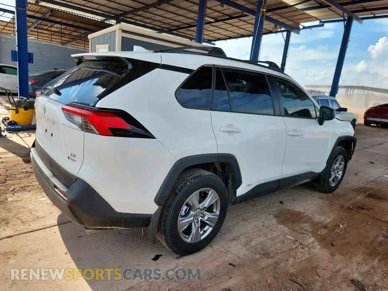 3 Photograph of a damaged car JTMLWRFV5SD334975 TOYOTA RAV4 2025