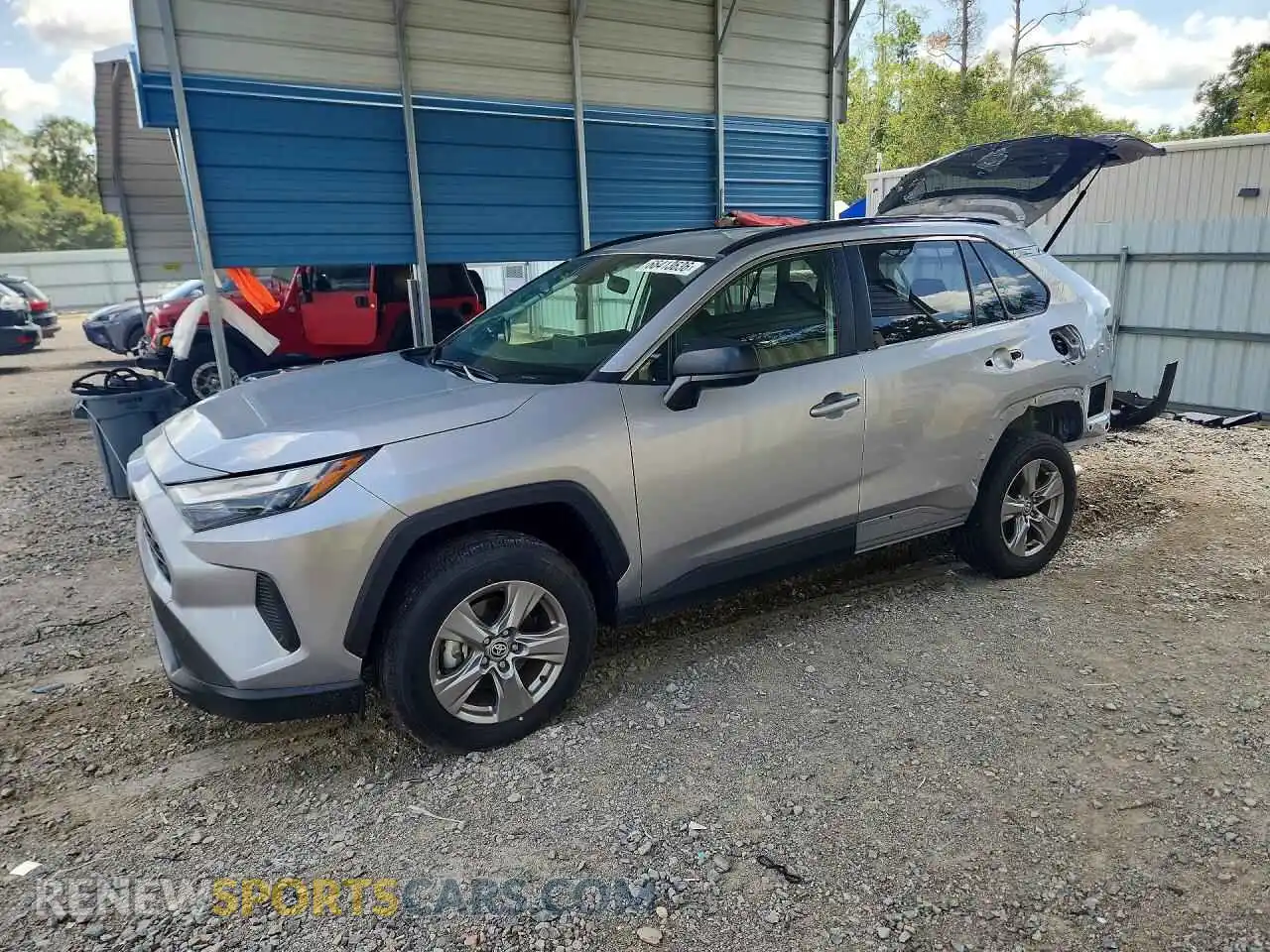 1 Photograph of a damaged car JTMLWRFV6SD325993 TOYOTA RAV4 2025