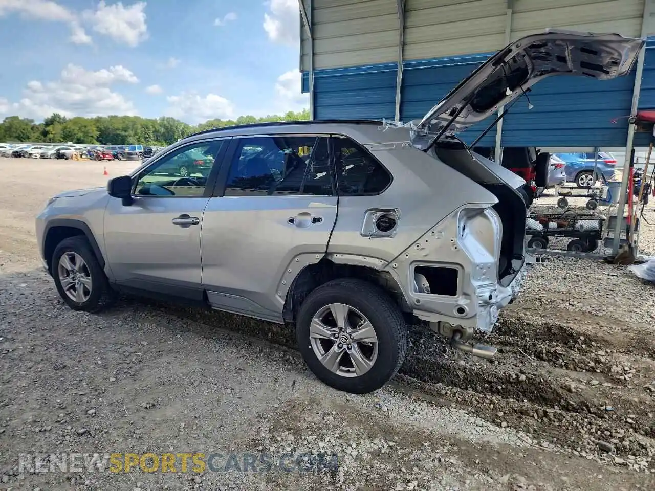 2 Photograph of a damaged car JTMLWRFV6SD325993 TOYOTA RAV4 2025