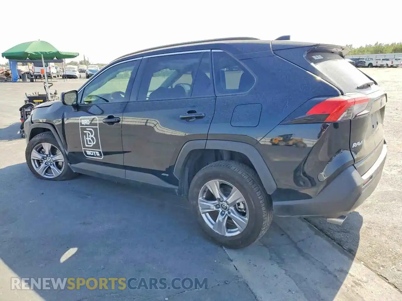 2 Photograph of a damaged car JTMLWRFVXSD300546 TOYOTA RAV4 2025