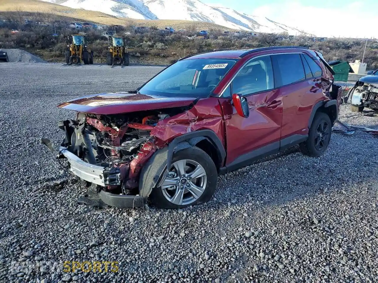 1 Photograph of a damaged car JTMMWRFV0SD338808 TOYOTA RAV4 2025