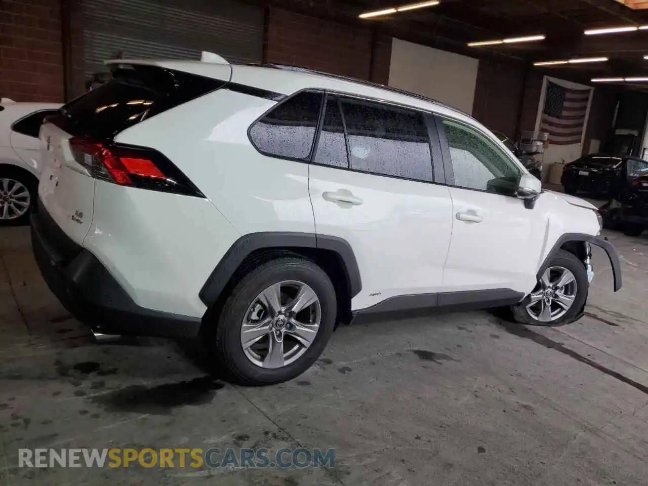3 fotografías del automóvil dañado JTMMWRFV1SD329261 TOYOTA RAV4 2025