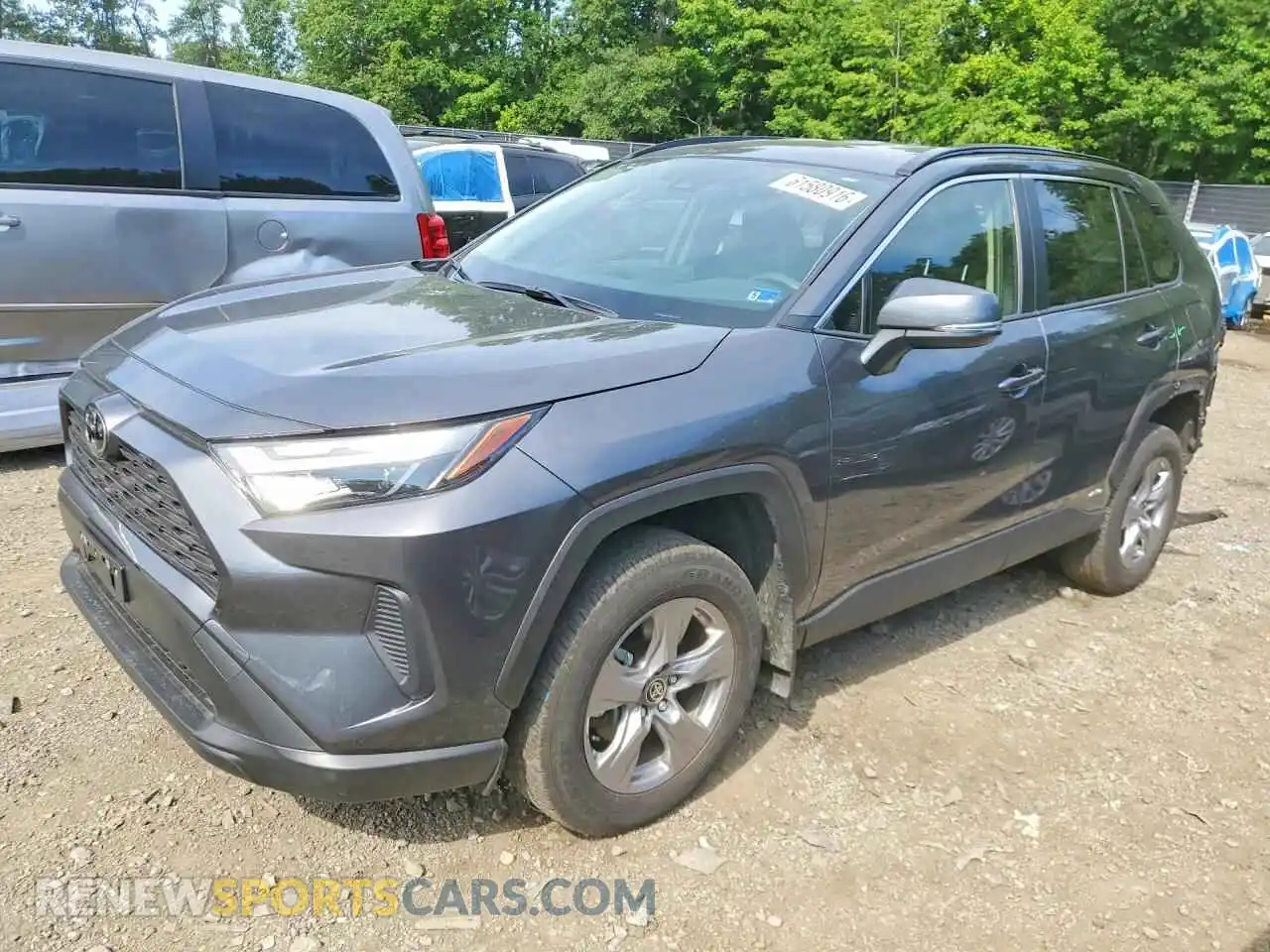 1 Фотография поврежденного автомобиля JTMMWRFV1SD351597 TOYOTA RAV4 2025