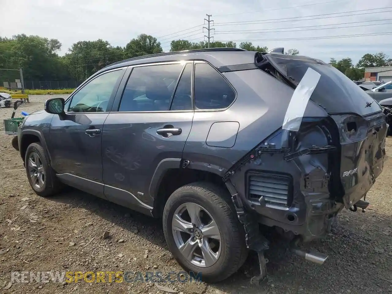 2 Фотография поврежденного автомобиля JTMMWRFV1SD351597 TOYOTA RAV4 2025