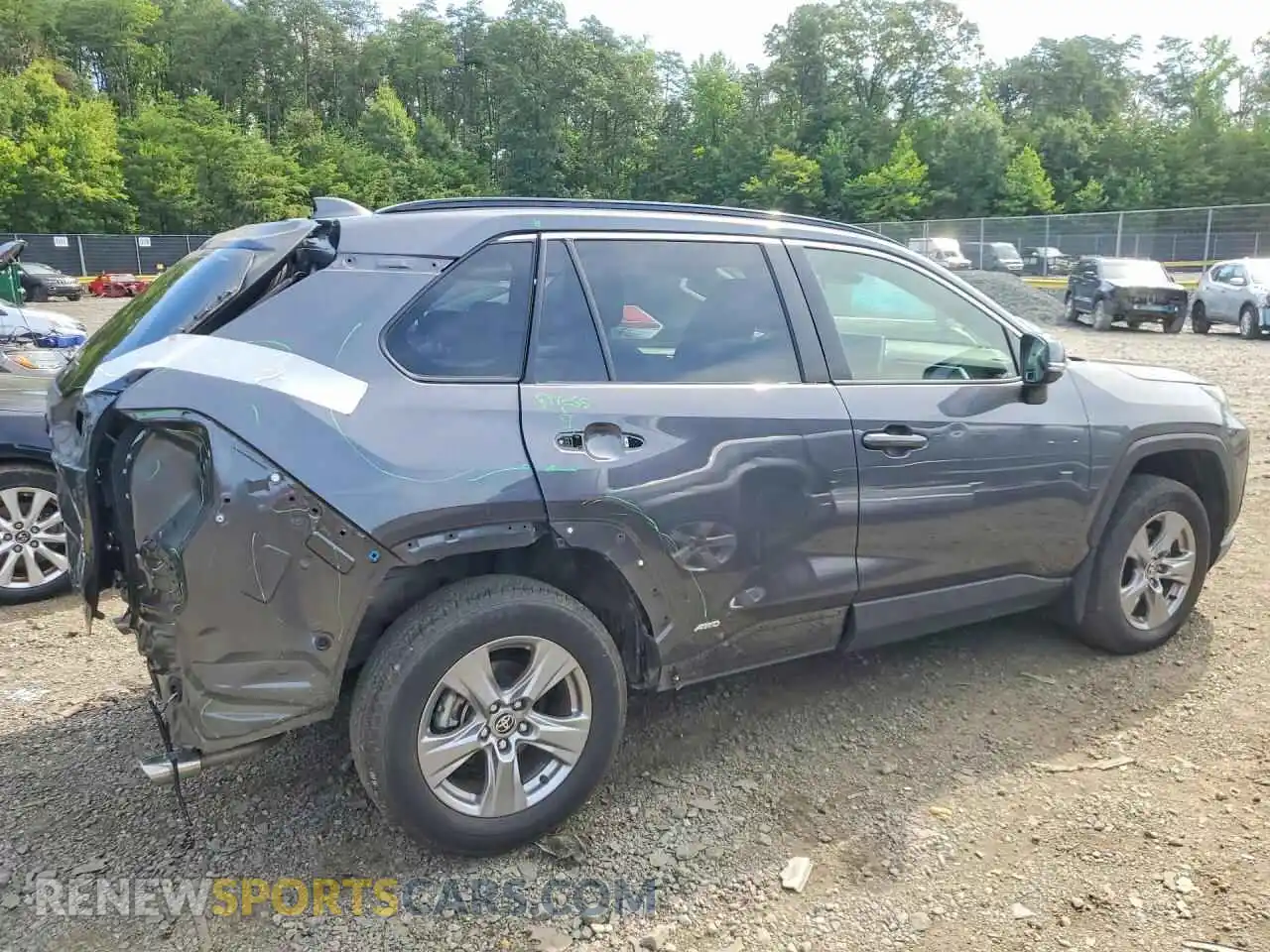3 Фотография поврежденного автомобиля JTMMWRFV1SD351597 TOYOTA RAV4 2025