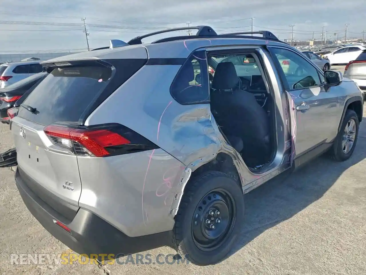 3 Photograph of a damaged car JTMMWRFV5SD337458 TOYOTA RAV4 2025