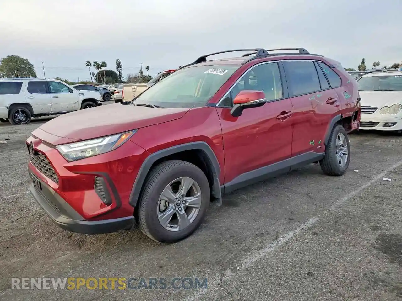 1 fotografías del automóvil dañado JTMMWRFV6SD281059 TOYOTA RAV4 2025