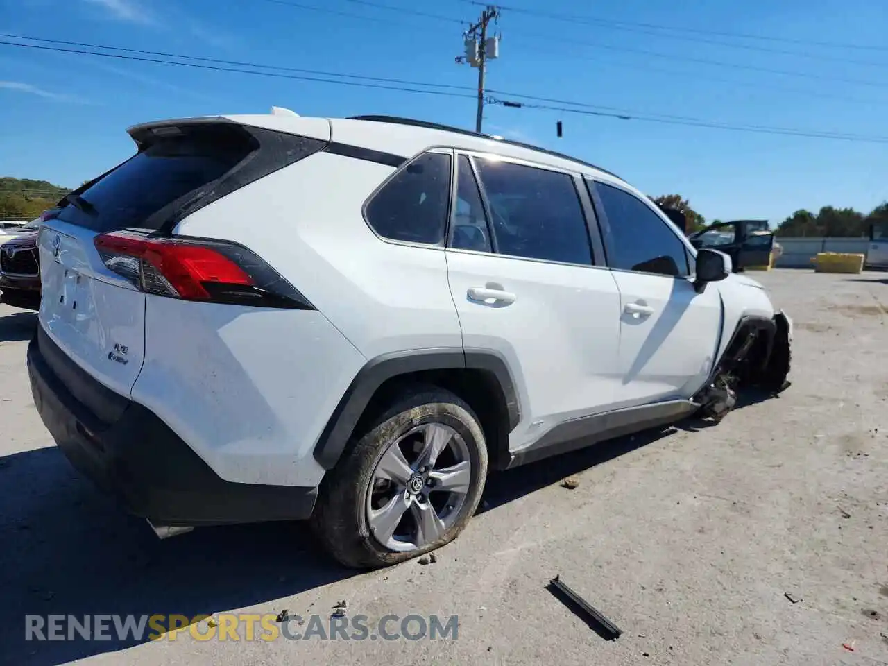3 fotografías del automóvil dañado JTMMWRFV6SD333161 TOYOTA RAV4 2025