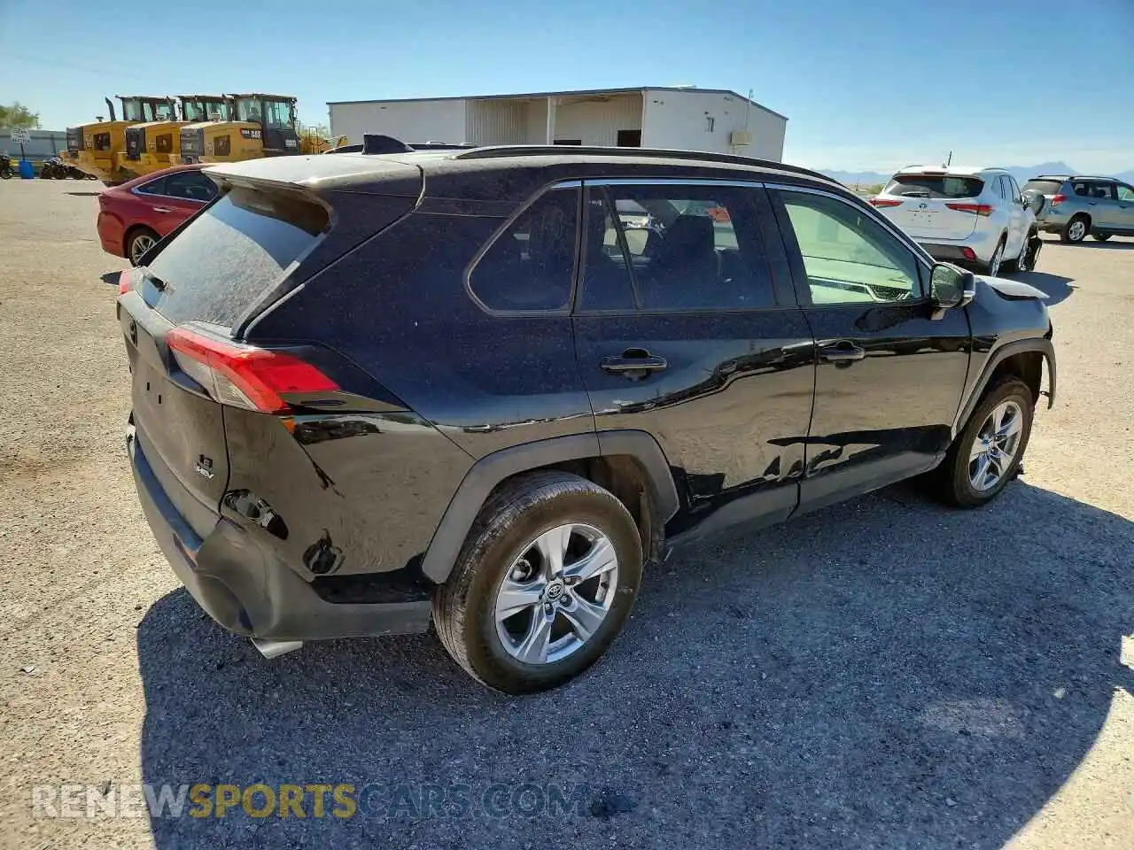 3 fotografías del automóvil dañado JTMMWRFV6SD337436 TOYOTA RAV4 2025