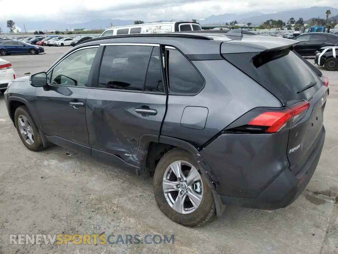 2 Photograph of a damaged car JTMMWRFVXSD341795 TOYOTA RAV4 2025