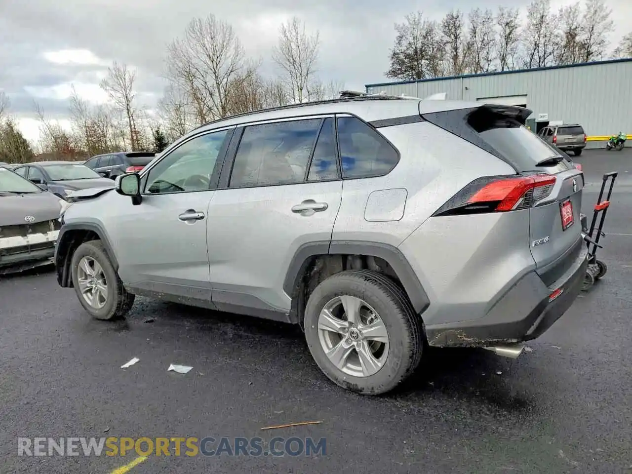 2 Photograph of a damaged car JTMP1RFV3SJ045840 TOYOTA RAV4 2025