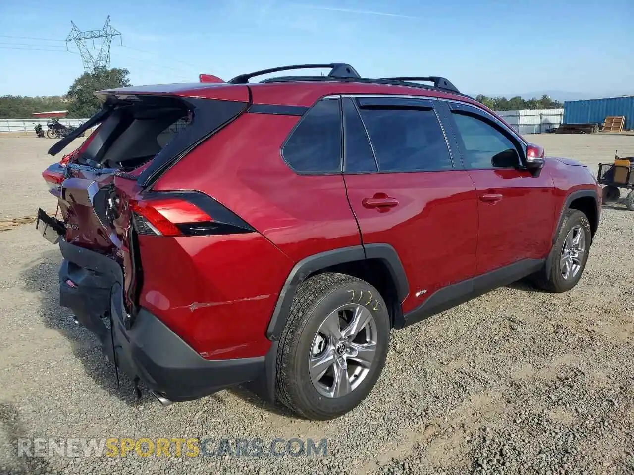 3 Photograph of a damaged car JTMRWRFV0SD344033 TOYOTA RAV4 2025