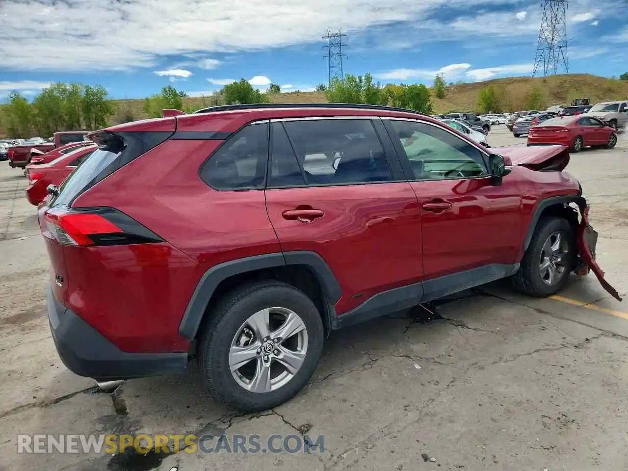 3 Фотография поврежденного автомобиля JTMRWRFV1SD288331 TOYOTA RAV4 2025