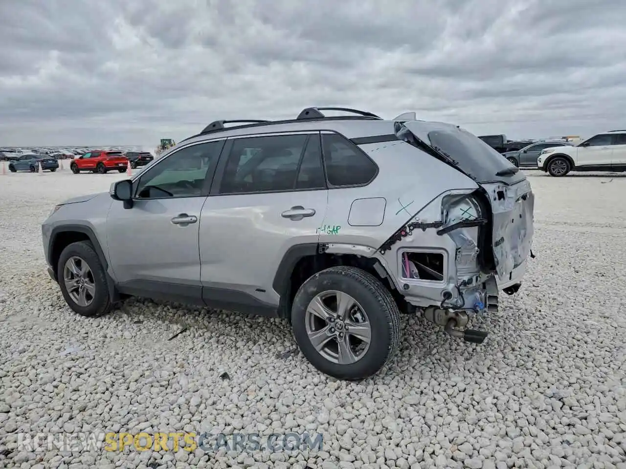 2 Photograph of a damaged car JTMRWRFV2SD314855 TOYOTA RAV4 2025