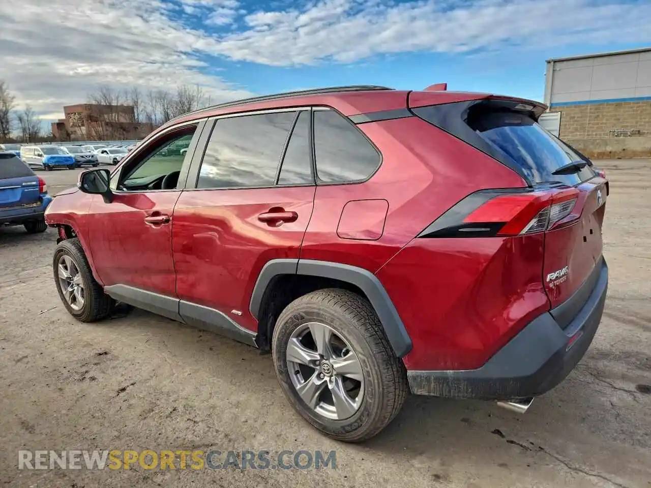 2 Photograph of a damaged car JTMRWRFV2SD315410 TOYOTA RAV4 2025