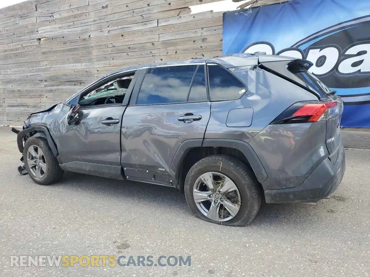 2 Photograph of a damaged car JTMRWRFV3SD313472 TOYOTA RAV4 2025