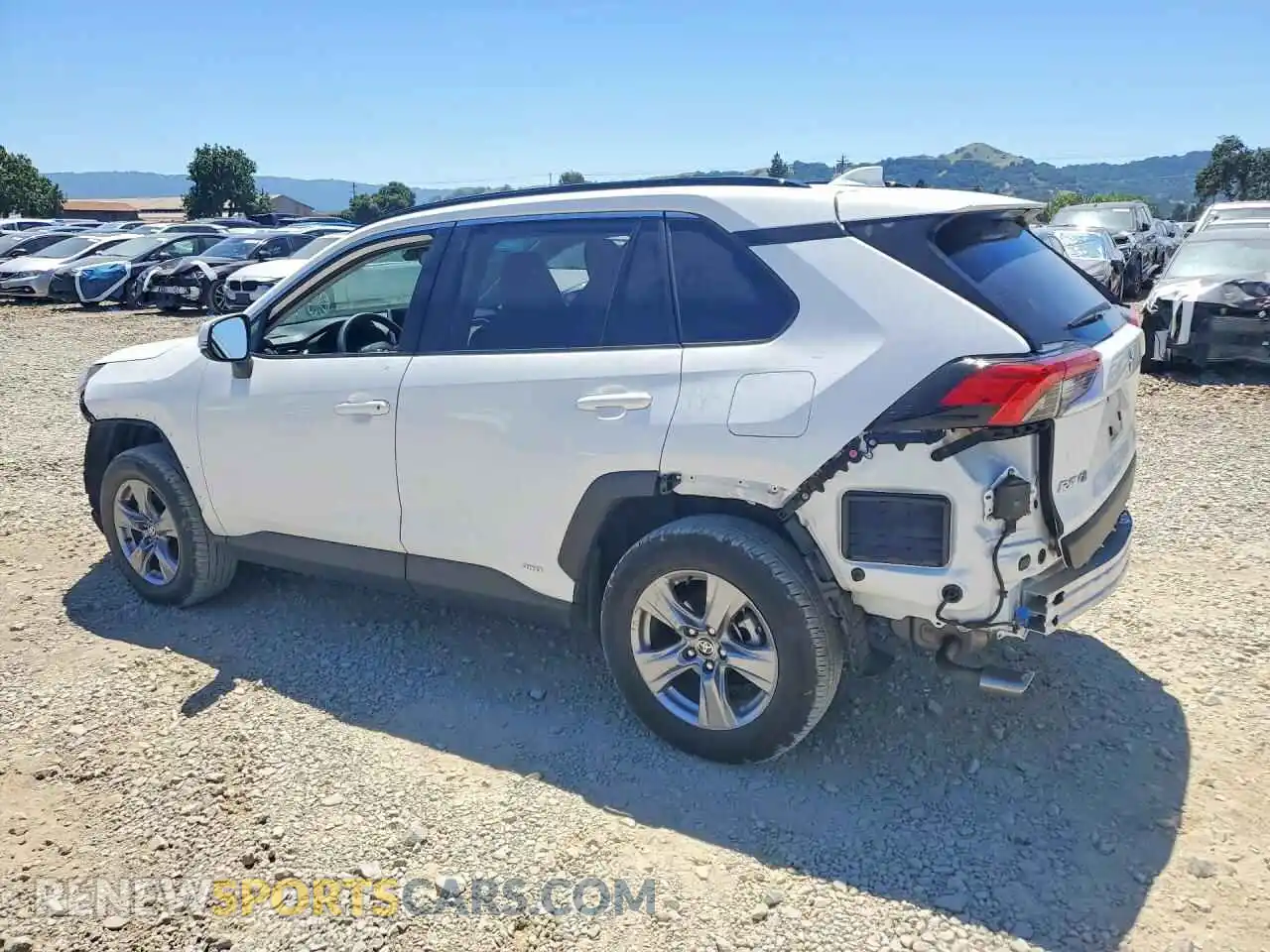2 Photograph of a damaged car JTMRWRFV4SD345251 TOYOTA RAV4 2025