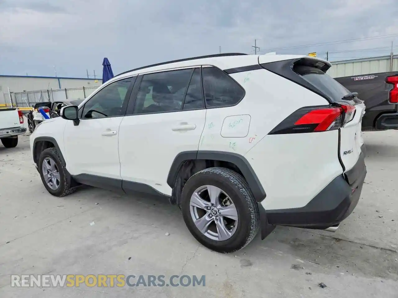 2 Photograph of a damaged car JTMRWRFV6SD276739 TOYOTA RAV4 2025