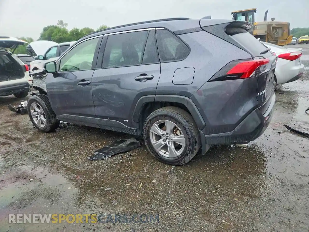 2 Photograph of a damaged car JTMRWRFV6SD293539 TOYOTA RAV4 2025