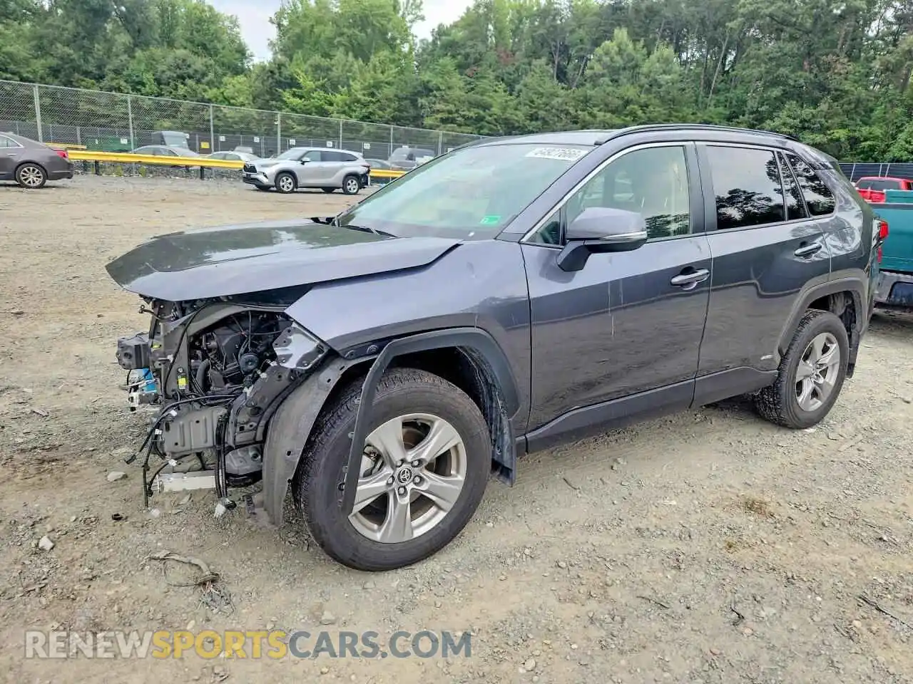 1 fotografías del automóvil dañado JTMRWRFV6SD312641 TOYOTA RAV4 2025