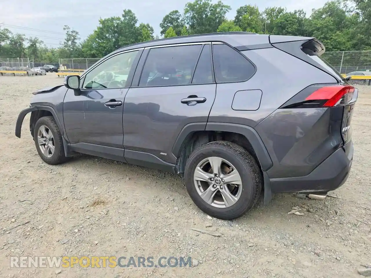 2 fotografías del automóvil dañado JTMRWRFV6SD312641 TOYOTA RAV4 2025