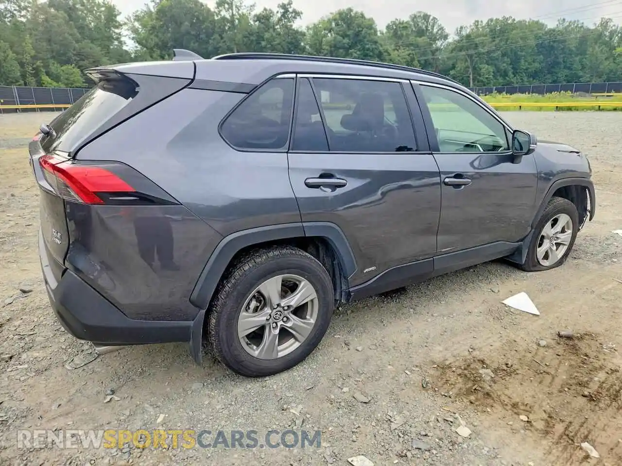 3 fotografías del automóvil dañado JTMRWRFV6SD312641 TOYOTA RAV4 2025