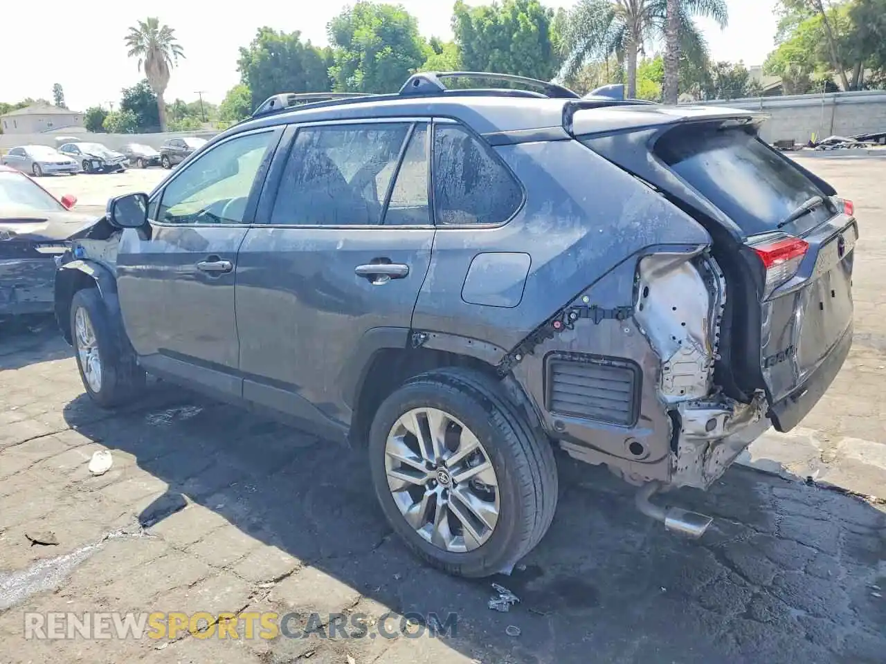 2 Photograph of a damaged car JTMW1RFV2SD128685 TOYOTA RAV4 2025
