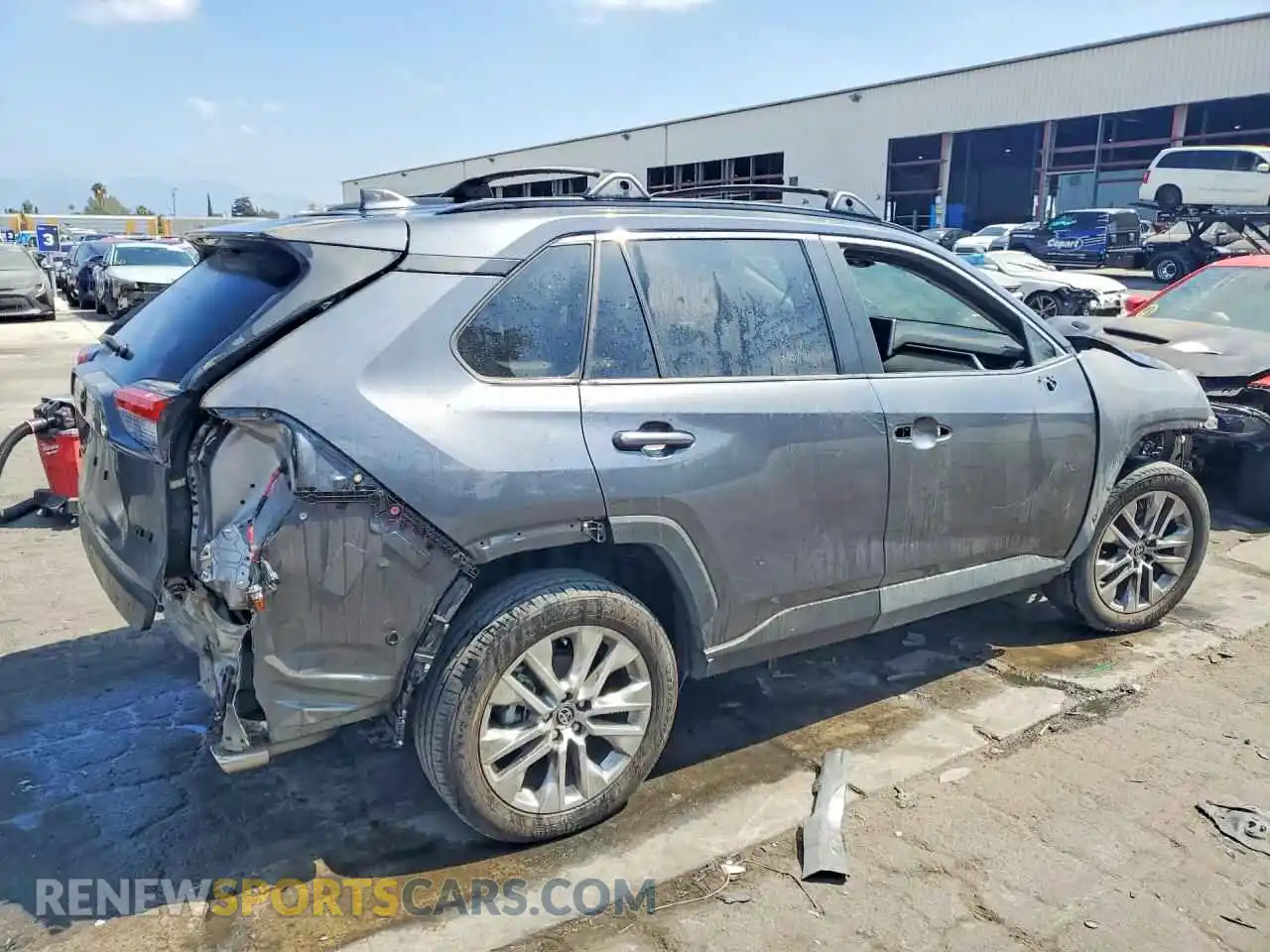 3 Photograph of a damaged car JTMW1RFV2SD128685 TOYOTA RAV4 2025