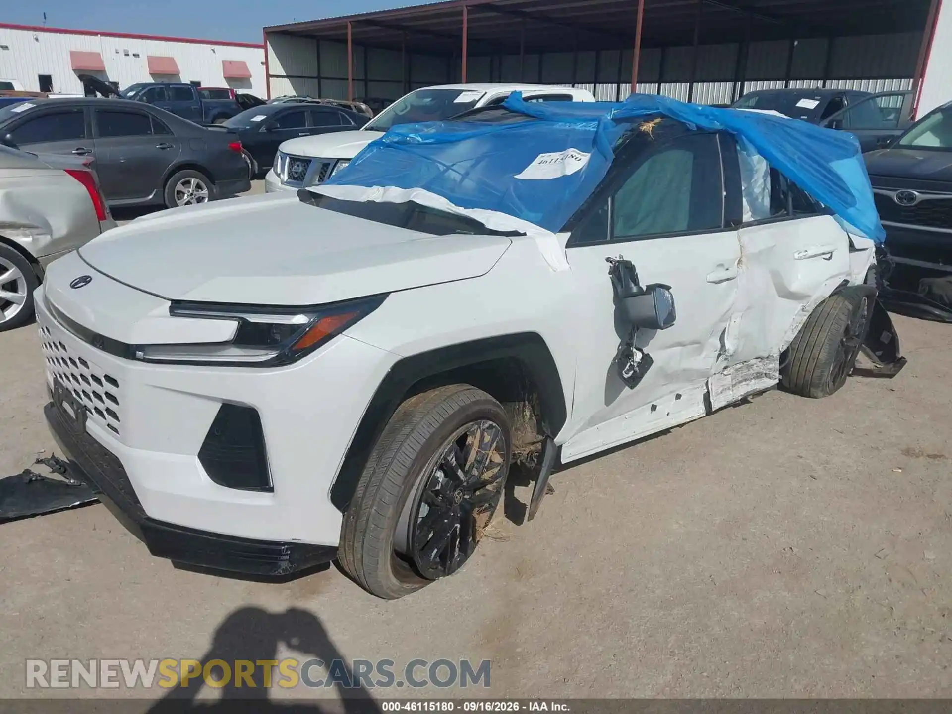 2 fotografías del automóvil dañado 2T36CRAVXTW012320 TOYOTA RAV4 2026