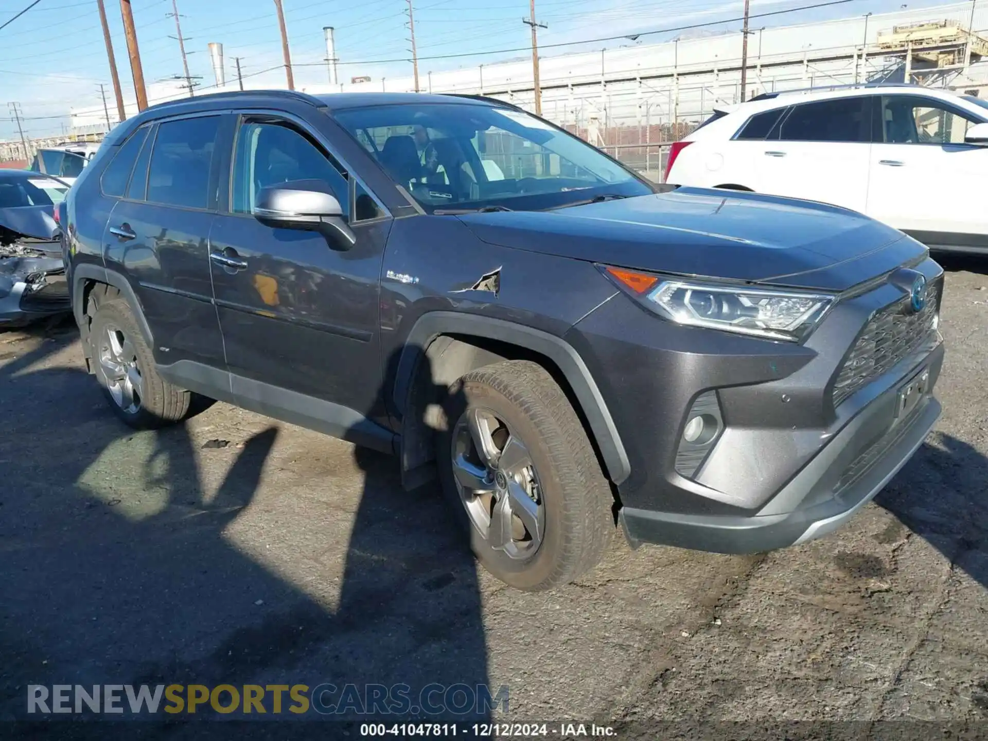 1 Photograph of a damaged car 2T3D6RFV9MW026363 TOYOTA RAV4 HYBRID 2021